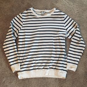 ASOS striped sweatshirt